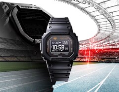 Die G-Shock G-Squad DW-H5600 verlässt sich auf die Technologie von Polar für möglichst akkurates Fitness-Tracking. (Bild: Casio)