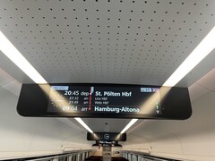 Anzeigesystem im Sitzwagen. (Foto: Andreas Sebayang/Notebookcheck.com)