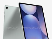 Das Samsung Galaxy Tab S10 FE+ setzt auf ein 13,1 Zoll großes Display. (Bildquelle: @OnLeaks / SammyGuru)