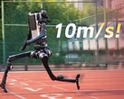 Unitrees humanoider H1 erreicht im Sprint eine Spitzengeschwindigkeit von 10,1 m/s, bleibt bei der 100-Meter-Gesamtzeit aber noch klar hinter Usain Bolt zurück.