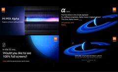 Das Mi Mix 4 von Xiaomi wird kommende Woche als Mi Mix Alpha das Licht der Welt erblicken.