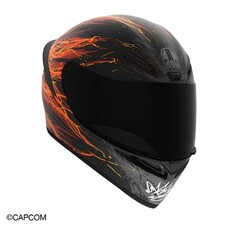 Die Ken-Edition ist einer von vier AGV-K1-S-Motorradhelmen mit Designs zu Street Fighter 6, die ausschließlich in Japan erschienen sind