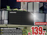 B1 Baumarkt: 129€-Balkonkraftwerk mit bifazialem Solarmodul und 800W-Wechselrichter