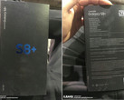 Die vermeintliche Verpackung der Verizon-Variante des Galaxy S8+.