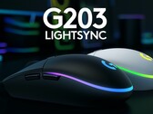 Logitech legt seine günstige G203 Gaming-Maus mit verbesserter RGB-Beleuchtung neu auf. (Bild: Logitech)