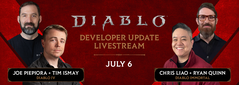 Diablo 4 und Immortal: Blizzard Developer enthüllen neue Spielinhalte im Livestream am 6. Juli.
