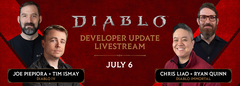 Diablo 4 und Immortal: Blizzard Developer enthüllen neue Spielinhalte im Livestream am 6. Juli.