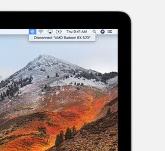macOS bietet ab Version 10.13.4 Support für externe Grafikkarten via Thunderbolt 3. Leider nicht in Windows.