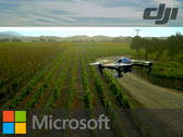 DJI und Microsoft: Partnerschaft für Drohnen in Unternehmen.