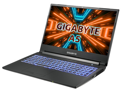 Gigabyte A5 X1 im Test: Leistungsstarkes Gaming-Notebook