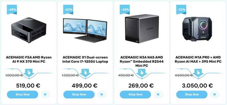 Acemagic Rabattaktion (Quelle: Acemagic)