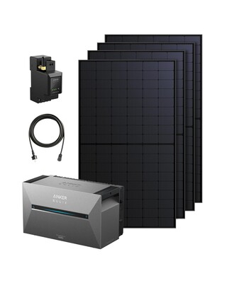 Solarbank 3 E2700 Pro + 2000Wp Bifaziales Solarmodul