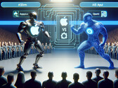 Apple Answer Engine: Schlanke KI gegen ChatGPT – gelingt der Angriff auf OpenAI? (Bildquelle: DallE3)