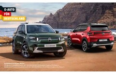 Citroën verdoppelt die staatliche E-Auto-Förderung und bietet dadurch attraktive Angebote (Quelle: Citroën).