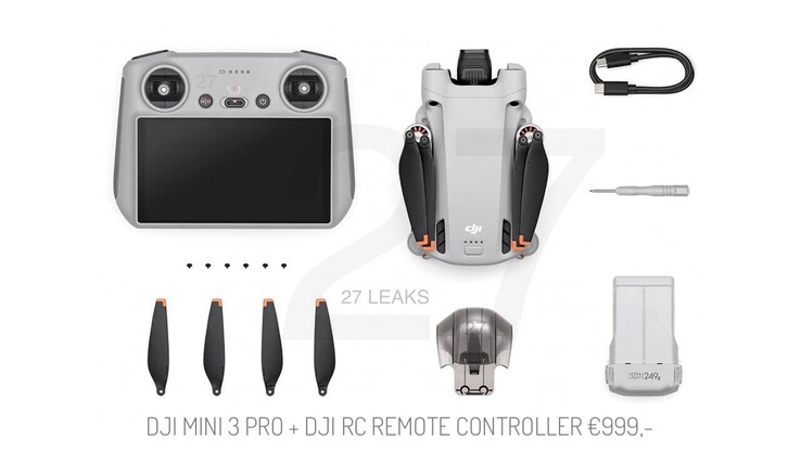 DJI Mini 3 Pro + DJI RC Remote Controller