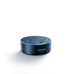 Amazon Echo Dot in schwarz