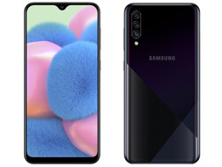Das Galaxy A30s von vorne und von hinten