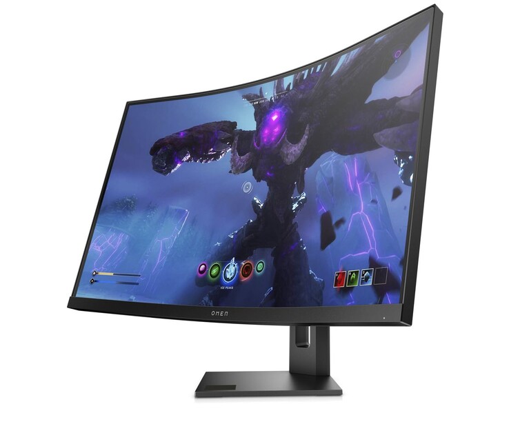 Der neue HP Omen 27c Gaming-Monitor (Bild: HP)