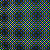 Mikroskopaufnahme: Subpixelstruktur eines OLED-Panels