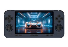 Der neueste Handheld von Powkiddy setzt auf ein 5 Zoll Display und ein symmetrisches Stick-Layout. (Bild: Powkiddy)