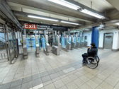 Ein Fare Gate der nächsten Generation in der New Yorker MTA. Auch Berlin will solche Zugangssperren.