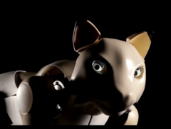 Roboterkatze aus dem 3D-Drucker [Bildquelle ETH Zürich]