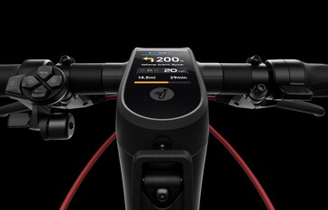 Der Segway Max G3 Plus besitzt ein Farbdisplay für die Navigation