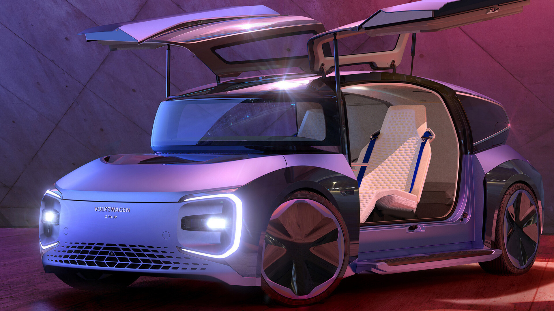 Gen.Travel: VW zeigt Designstudie für Level-5-autonomes Elektro