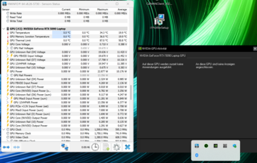 Nvidia-GPU verbraucht keinen Strom, da sie inaktiv ist.