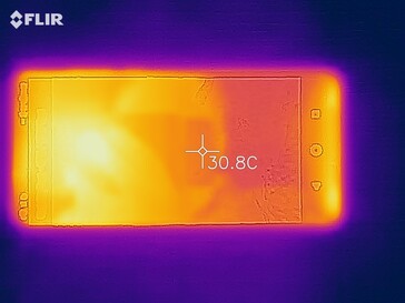 Heatmap Rückseite