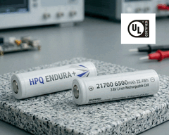 HPQ hat einen 21700-Akku mit 23,4Wh veröffentlicht