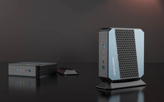 Der Minisforum EliteMini HX90 packt einen von AMDs schnellsten Notebook-Prozessoren in einen kompakten Desktop. (Bild: Minisforum)