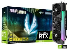 Zotac RTX 3090 Ti AMP Extreme Holo Test. (Bildquelle: Zotac)