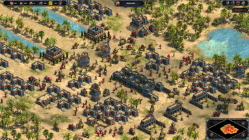 Im Bild: Ein Gameplay-Screenshot aus Age of Empires: Definitive Edition.