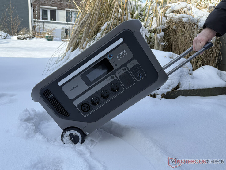 Trolley-Funktion der Anker Solix F3000