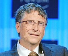 Bill Gates erreicht erneut den Spitzenplatz unter den reichsten Menschen der Welt. (Bild: Wikimedia Commons)