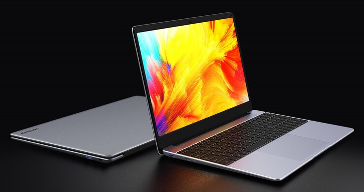 Das HeroBook Plus kommt mit einem modernen Design (Bild: Chuwi)