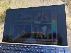 Draußen im Sonnenlicht