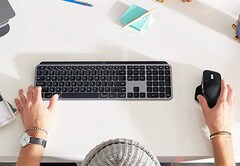 Amazon hat eine kabellose Maus und Tastatur aus der MX Master und MX Keys Serie rabattiert (Bild: Logitech)