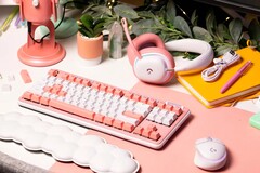 Logitech hat eine neue Serie an Gaming-Zubehör vorgestellt, die sich gezielt an Frauen richtet. (Bild: Logitech)