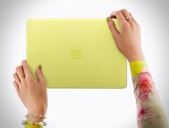 Das MacBook Neo wird in vier Farben angeboten, inklusive kräftigem 
