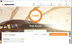 Port Royal (CPU, GPU: Hoch)