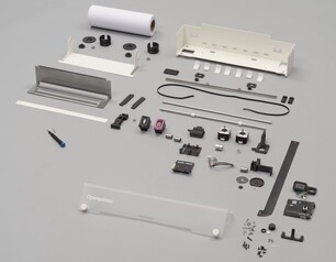 Standardkomponenten und Open-Source-Mechanik: Die Konstruktionsdateien des Druckers sind öffentlich zugänglich. (Bildquelle: Open Tools)