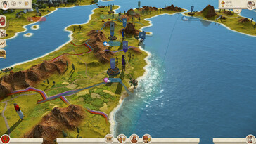 Screenshot aus Total War: Rome Remastered.