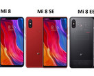Das Mi 8 von Xiaomi gibt es in drei Varianten: Mi 8, Mi 8 SE und Mi 8 Explorer Edition.