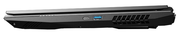 rechte Seite: USB-C 3.1 Gen2 (Thunderbolt 3), USB-A 3.0