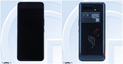 Eine TENAA-Zertifizierung zeigt erneut das Design des Asus ROG Phone 5. (Bild: TENAA, via MySmartPrice)
