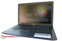 Das Acer Aspire F17 F5-771G-50RD, zur Verfügung gestellt von