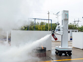 Feuerwehrspiele mit humanoiden Robotern.