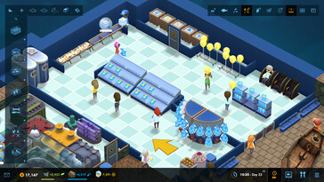 Der Souvenirshop spült zusätzliches Geld in die Kasse. (Im Bild: Ein Screenshot von Megaquarium)